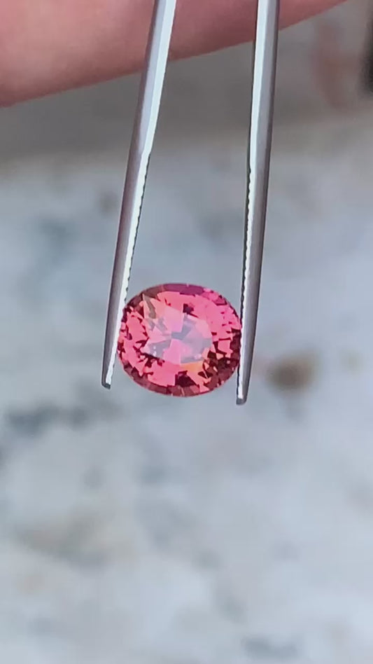 Hot Pink Natural Tourmaline